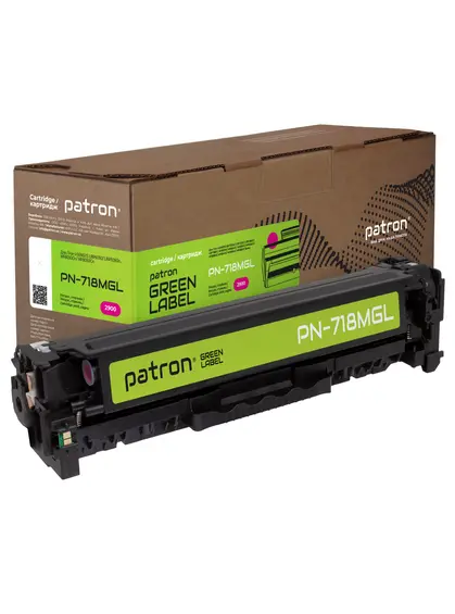 Картридж сумісний Canon 718 пурпуровий Green Label Patron (PN-718MGL) Картридж сумісний Canon 718 пурпуровий Green Label Patron (PN-718MGL)