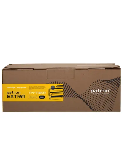 Картридж сумісний Canon 718 чорний Extra Patron (PN-718KR) Картридж сумісний Canon 718 чорний Extra Patron (PN-718KR)