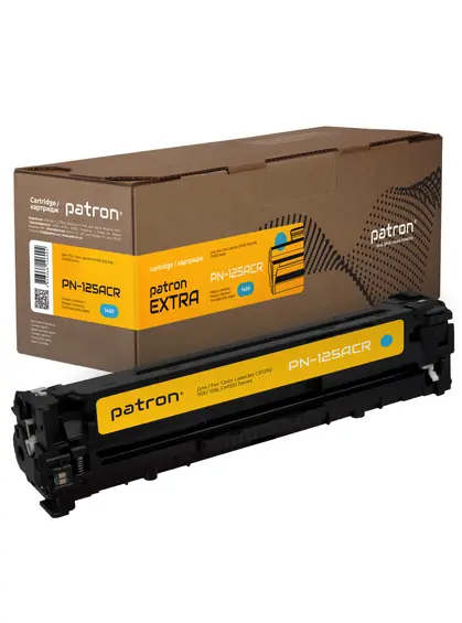 Картридж сумісний HP 125A (CB541A) блакитний Extra Patron (PN-125ACR)