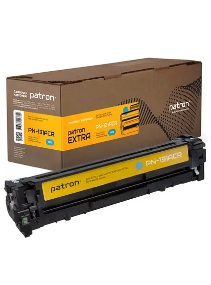 Картридж сумісний HP 131A (CF211A) блакитний Extra Patron (PN-131AСR) Картридж сумісний HP 131A (CF211A) блакитний Extra Patron (PN-131AСR)