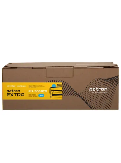 Картридж сумісний HP 305A (CE411A) блакитний Extra Patron (PN-305ACR) Картридж сумісний HP 305A (CE411A) блакитний Extra Patron (PN-305ACR)
