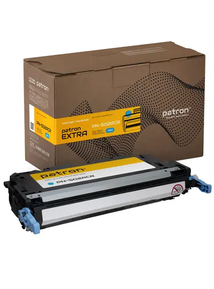 Картридж сумісний HP 502A (Q6471A) блакитний Extra Patron (PN-502ACR)