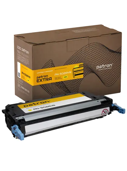 Картридж сумісний HP 502A (Q6472A) жовтий Extra Patron (PN-502AYR) Картридж сумісний HP 502A (Q6472A) жовтий Extra Patron (PN-502AYR)