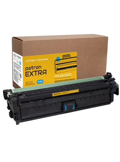 Картридж сумісний HP 650A (CE271A) блакитний Extra Patron (PN-650AСR)