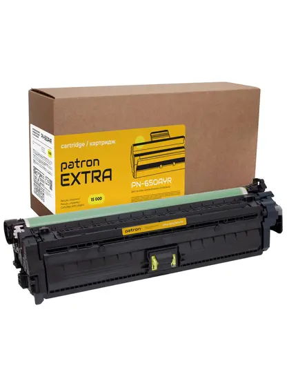 Картридж сумісний HP 650A (CE272A) жовтий Extra Patron (PN-650AYR)
