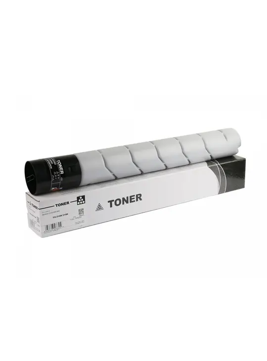 Тонер-картридж сумісний Konica Minolta Bizhub C220, TN-216K/319K 524г, чорний CET (CET6839)