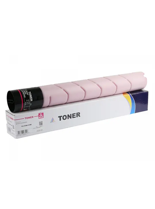 Тонер-картридж сумісний Konica Minolta Bizhub C220, TN-216M/319M 437г, пурпуровий CET (CET6841)