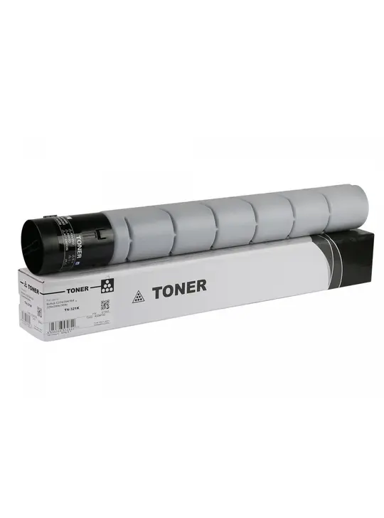 Тонер-картридж сумісний Konica Minolta Bizhub C224, TN-321K 544г, чорний CET (CET7262)