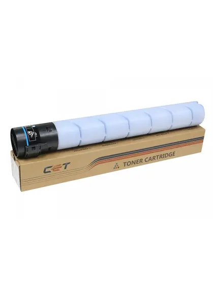 Тонер-картридж сумісний Konica Minolta Bizhub C227, TN-221C, 467г, 21K, блакитний CET (CET141602)