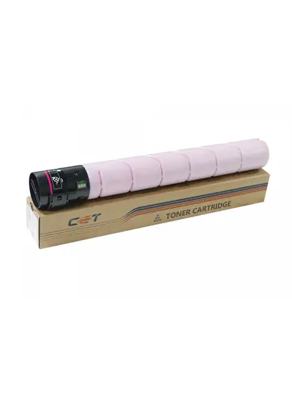Тонер-картридж сумісний Konica Minolta Bizhub C454, TN-512M, 514г, 26K, пурпуровий CET (CET141348)