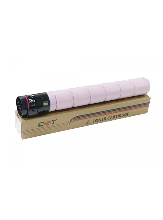 Тонер-картридж сумісний Konica Minolta Bizhub C454, TN-512M, 514г, 26K, пурпуровий CET (CET141348)