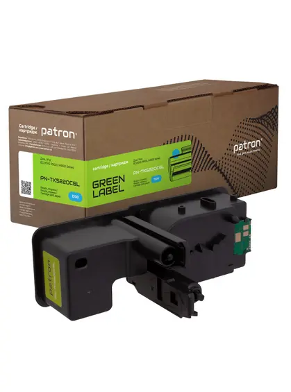 Тонер-картридж сумісний Kyocera Mita TK-5220C блакитний Green Label Patron (PN-TK5220CGL)