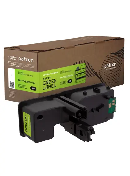 Тонер-картридж сумісний Kyocera Mita TK-5220K чорний Green Label Patron (PN-TK5220KGL)