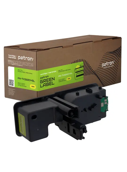 Тонер-картридж сумісний Kyocera Mita TK-5220Y жовтий Green Label Patron (PN-TK5220YGL)