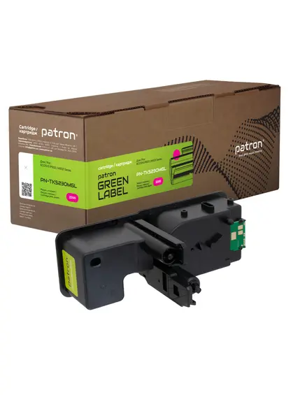 Тонер-картридж сумісний Kyocera Mita TK-5230M пурпуровий Green Label Patron (PN-TK5230MGL)