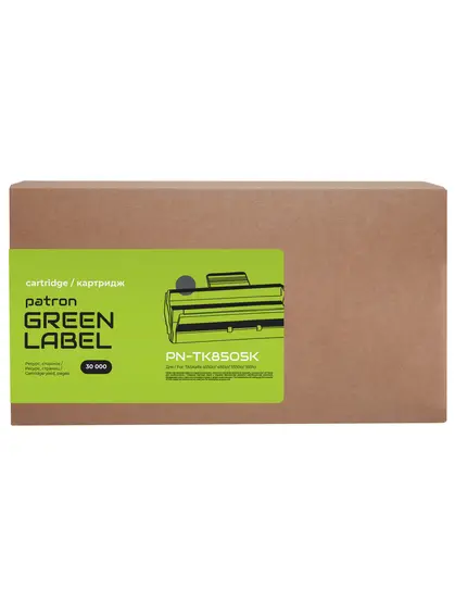 Тонер-картридж сумісний Kyocera Mita TK-8505K чорний Green Label Patron (PN-TK8505KGL) Тонер-картридж сумісний Kyocera Mita TK-8505K чорний Green Label Patron (PN-TK8505KGL)