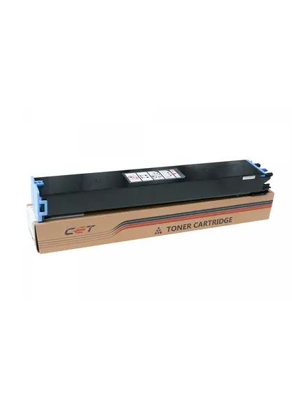 Тонер-картридж сумісний Sharp MX2651, MX-60FTCA/MX-61FTCA, 476г, 24K, блакитний CET (CET141379)