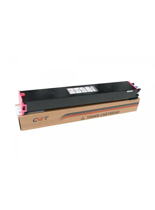 Тонер-картридж сумісний Sharp MX2651, MX-60FTMA/MX-61FTMA, 476г, 24K, пурпуровий CET (CET141380)