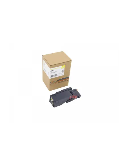 Тонер-картридж сумісний Xerox WorkCentre 6025, 106R02762, 1K, жовтий CET (CET141677)