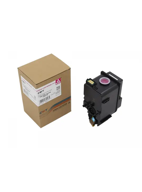 Тонер-картридж хімічний сумісний Konica Minolta Bizhub C3350i, TNP79M/TNP80M/TNP81M, 164г, 9K, пурпуровий CET (CET141555)