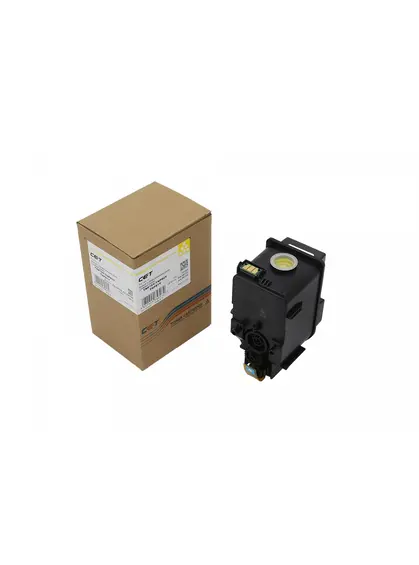 Тонер-картридж хімічний сумісний Konica Minolta Bizhub C3350i, TNP79Y/TNP80Y/TNP81Y, 163г, 9K, жовтий CET (CET141556)