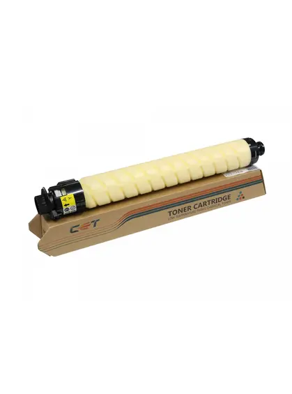 Тонер-картридж хімічний сумісний Ricoh IM C2500, 842308/842312/842328/IMC2500H, 241г, 10.5K, жовтий CET (CET141288)