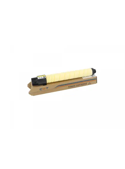 Тонер-картридж хімічний сумісний Ricoh IM C300, 842381/842385/842377, 102г, 6K, жовтий CET (CET141649)