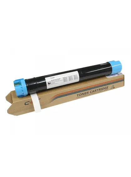 Тонер-картридж хімічний сумісний Xerox WorkCentre 7525, 006R01520, 360г, 15K, блакитний CET (CET141210)