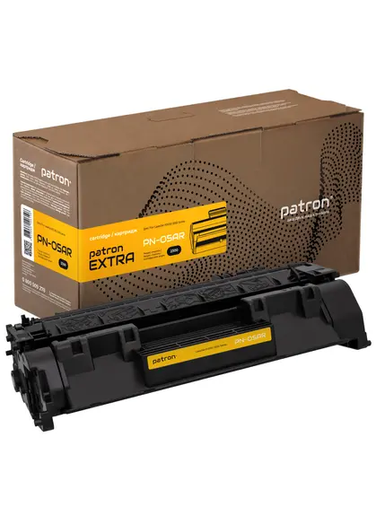 Картридж сумісний HP 05A (CE505A) Extra Patron (PN-05AR) Картридж сумісний HP 05A (CE505A) Extra Patron (PN-05AR)