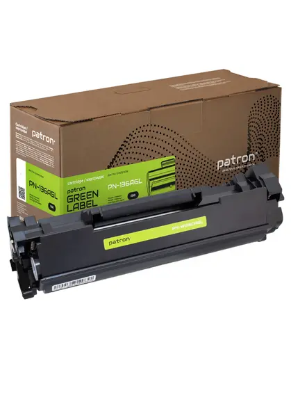 Картридж сумісний HP 136A (W1360A) Green Label Patron (PN-136AGL)