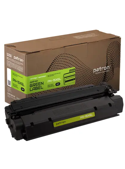 Картридж сумісний HP 15X (C7115X) Green Label Patron (PN-15XGL) Картридж сумісний HP 15X (C7115X) Green Label Patron (PN-15XGL)