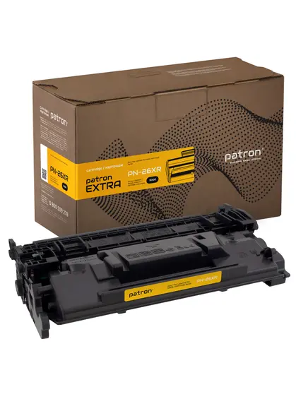 Картридж сумісний HP 26X (CF226X) Extra Patron (PN-26XR) Картридж сумісний HP 26X (CF226X) Extra Patron (PN-26XR)