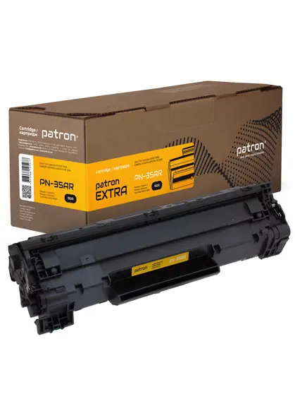Картридж сумісний HP 35A (CB435A) Extra Patron (PN-35AR) Картридж сумісний HP 35A (CB435A) Extra Patron (PN-35AR)