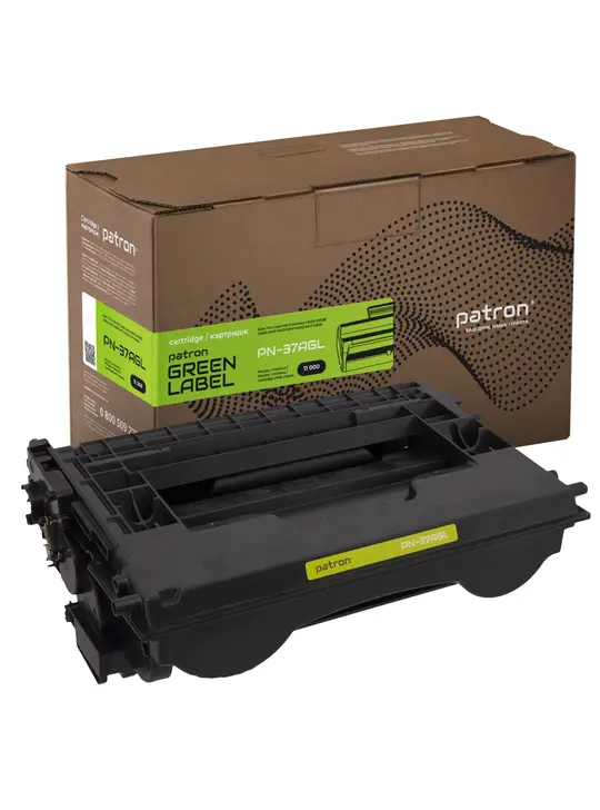 Картридж сумісний HP 37A (CF237A) Green Label Patron (PN-37AGL)