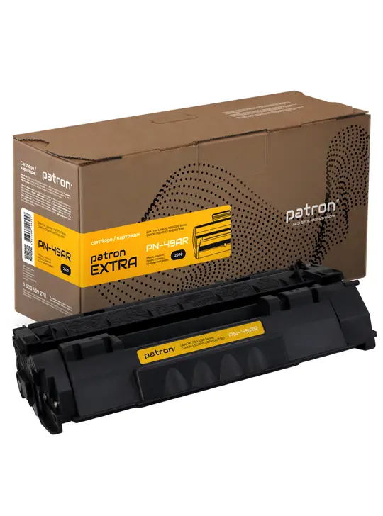 Картридж сумісний HP 49A (Q5949A) Extra Patron (PN-49AR)