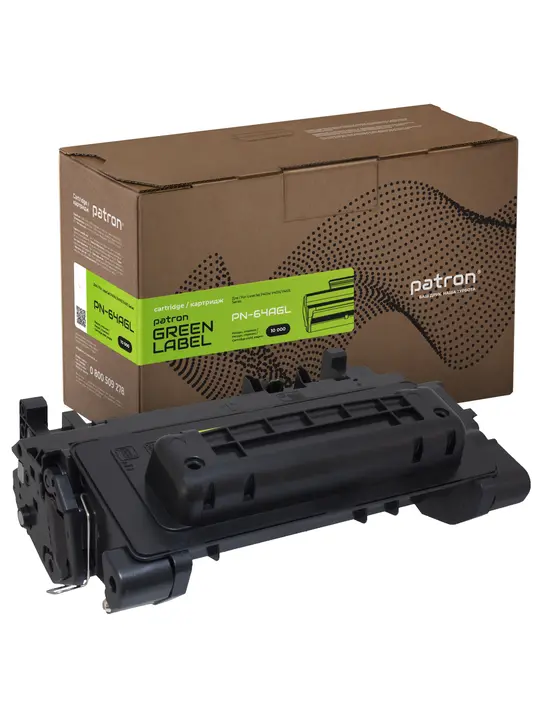 Картридж сумісний HP 64A (CC364A) Green Label Patron (PN-64AGL)