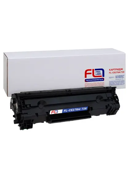 Картридж сумісний HP 78A (CE278A)/Canon 728 Free Label (FL-CE278A/728)