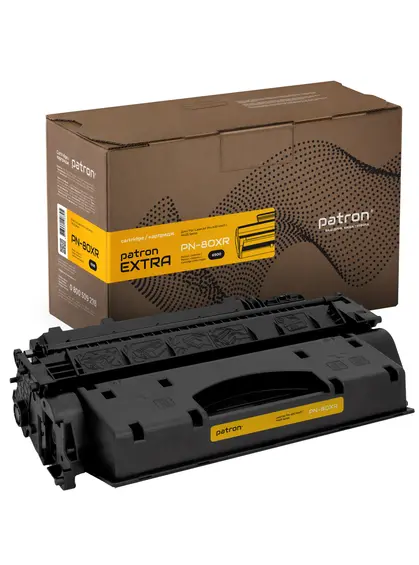 Картридж сумісний HP 80X (CF280X) Extra Patron (PN-80XR) Картридж сумісний HP 80X (CF280X) Extra Patron (PN-80XR)
