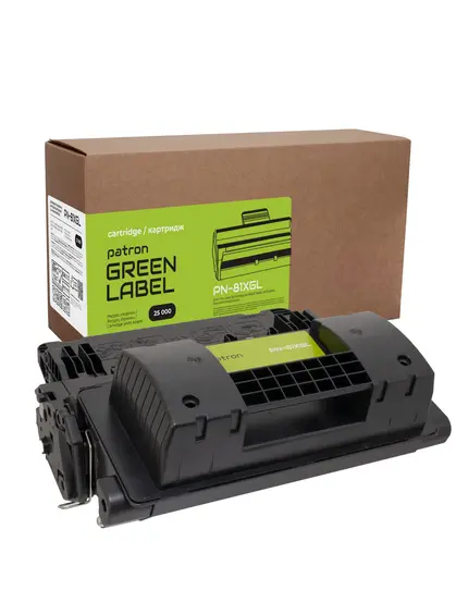 Картридж сумісний HP 81X (CF281X) Green Label Patron (PN-81XGL)