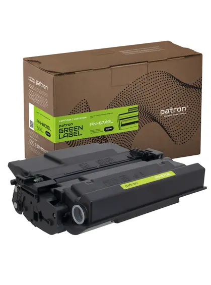 Картридж сумісний HP 87X (CF287X) Green Label Patron (PN-87XGL) Картридж сумісний HP 87X (CF287X) Green Label Patron (PN-87XGL)