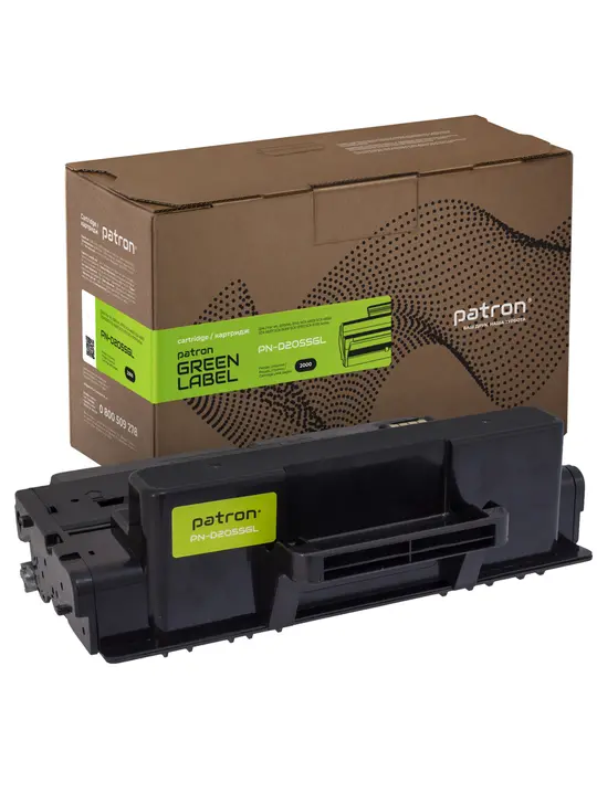 Картридж сумісний Samsung MLT-D205S Green Label Patron (PN-D205SGL)