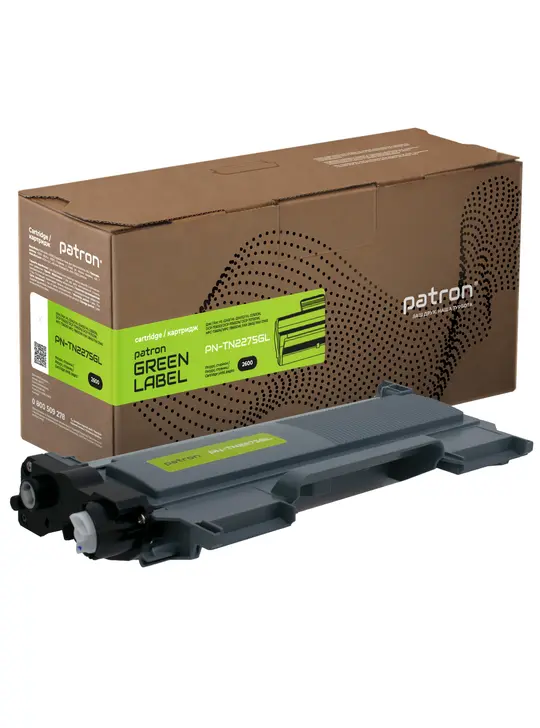 Тонер-картридж сумісний Brother TN-2275 Green Label Patron (PN-TN2275GL)