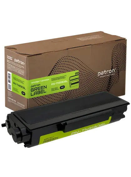 Тонер-картридж сумісний Brother TN-3130 Green Label Patron (PN-TN3130GL)