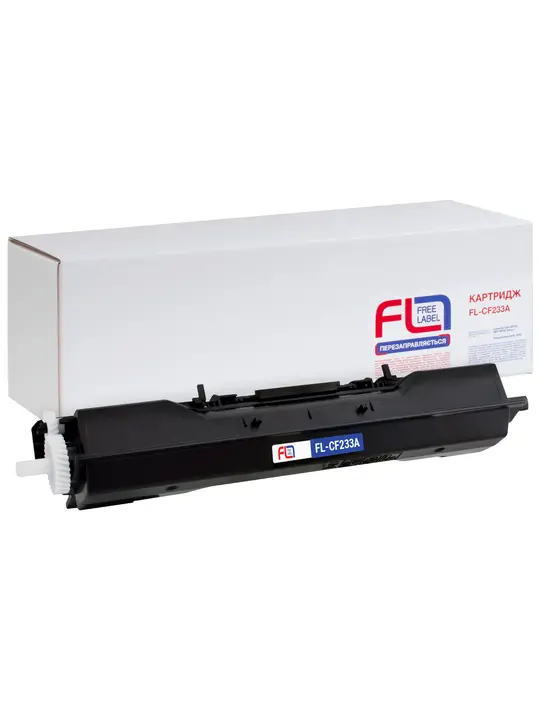 Тонер-картридж сумісний HP 33A (CF233A) Free Label (FL-CF233A)
