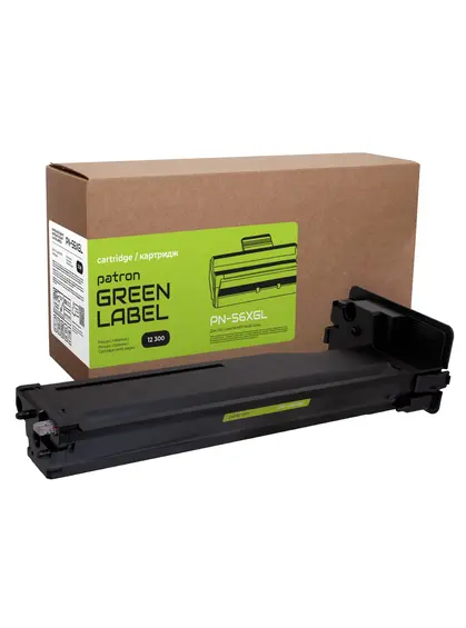 Тонер-картридж сумісний HP 56X (CF256X) Green Label Patron (PN-56XGL) Тонер-картридж сумісний HP 56X (CF256X) Green Label Patron (PN-56XGL)