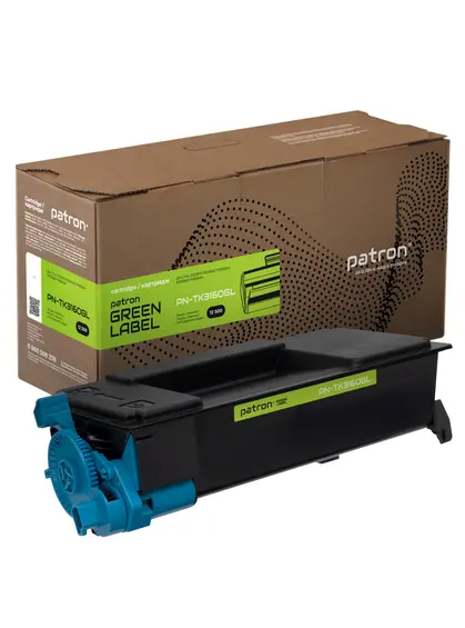 Тонер-картридж сумісний Kyocera Mita TK-3160 Green Label Patron (PN-TK3160GL)