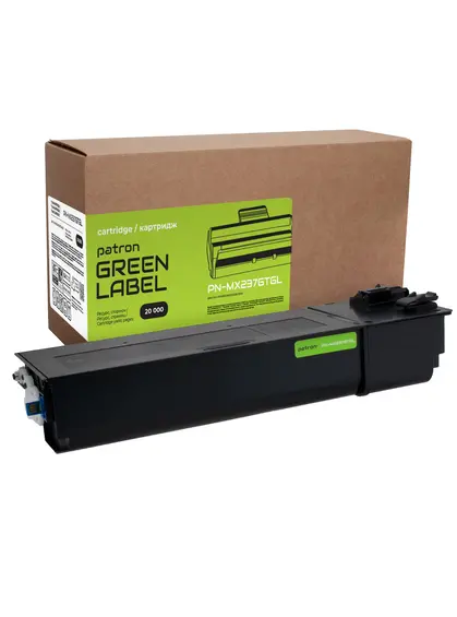 Тонер-картридж сумісний Sharp MX-237GT Green Label Patron (PN-MX237GTGL)