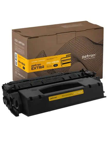 Картридж сумісний HP 49X (Q5949X) Extra Patron (PN-49XR) Картридж сумісний HP 49X (Q5949X) Extra Patron (PN-49XR)