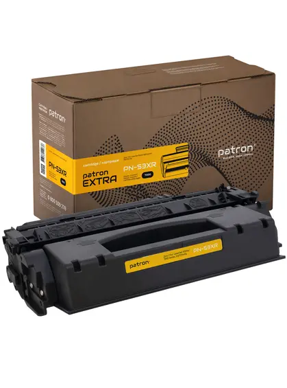 Картридж сумісний HP 53X (Q7553X) Extra Patron (PN-53XR) Картридж сумісний HP 53X (Q7553X) Extra Patron (PN-53XR)