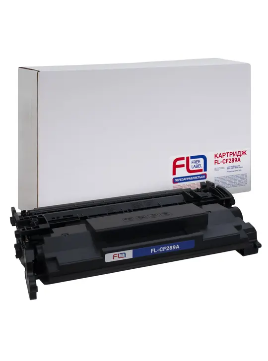 Картридж сумісний HP 89A (CF289A) без чипа Free Label (FL-CF289A)
